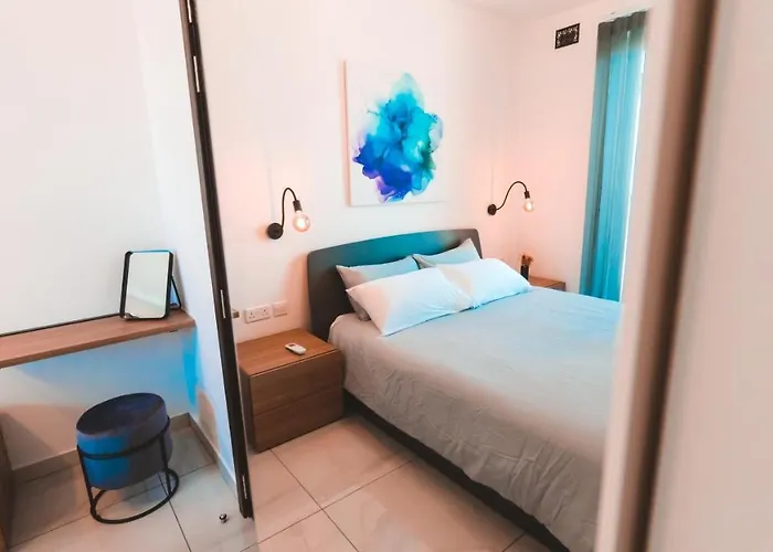 Ideal Location, Stylish 1br With Free Parking Sliema